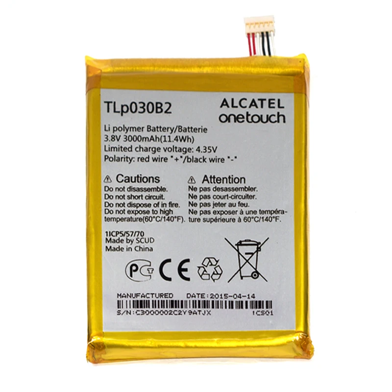 3000 мАч TLP030B2 TLP030B1 Сменный аккумулятор для Alcatel One Touch Flash 2 7049D/Pop S7 7045 7045y 7045A мобильного телефона