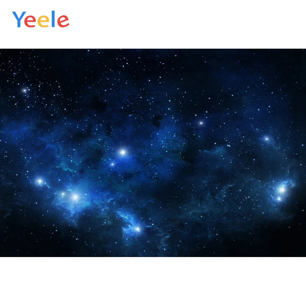 Фоны для фотосъемки Yeele с изображением ночного неба и звездных блесток детского