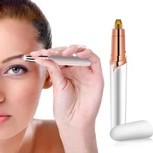 Electric Eyebrow Trimmer Eyebrow Epilator Face Eyebrow Razor Dermaplaning Mini Eyebrow Shaver Painless Portable Makeup Tool eyebrow trimmer razor