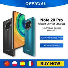 Cubot 20 Pro-Quad-Camera 128GB WCDMA/LTE/GSM NFC Mcharge Octa Core Face Recognition 12mp