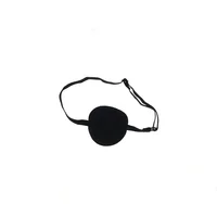 Single Eye Patch Adult Kids Pirate Concave Eye Patch 3D Adjustable Eyepatch For Right Or Left Eye, Pirate Costume Kids Eye Patch 2