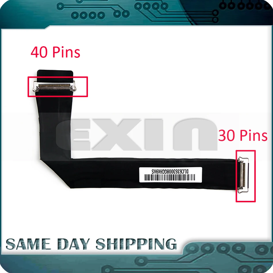 Новый 923 0280 Для iMac 21 5 &quotA1418 LVDs кабель светодиодный ЖК для экрана/дисплея от 30 до 40