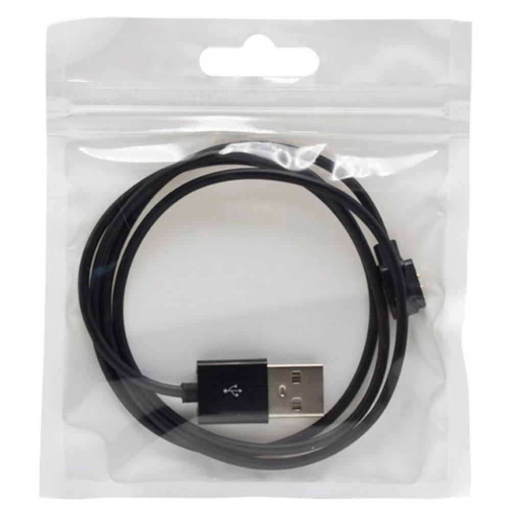 Для смарт-часов 2 Pin 2,84 мм Портативный Магнитный зарядный разъем USB кабель питания