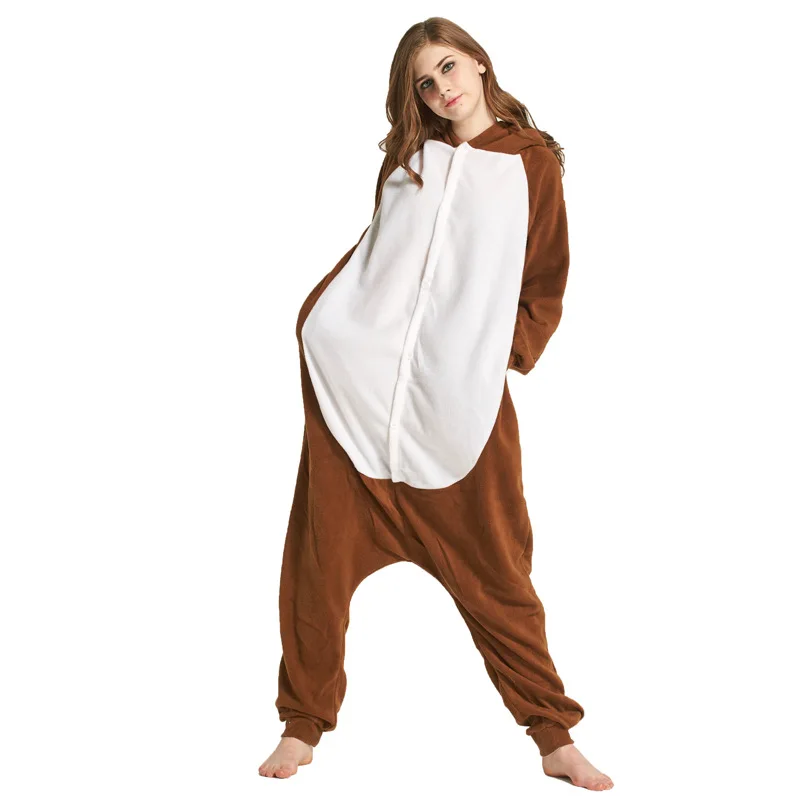 Onsie для взрослых животных Женские пижамные комплекты осень зима розовые фланелевые теплые пижамы Домашняя одежда пижамы женские Pijama Mujer - Цвет: 14