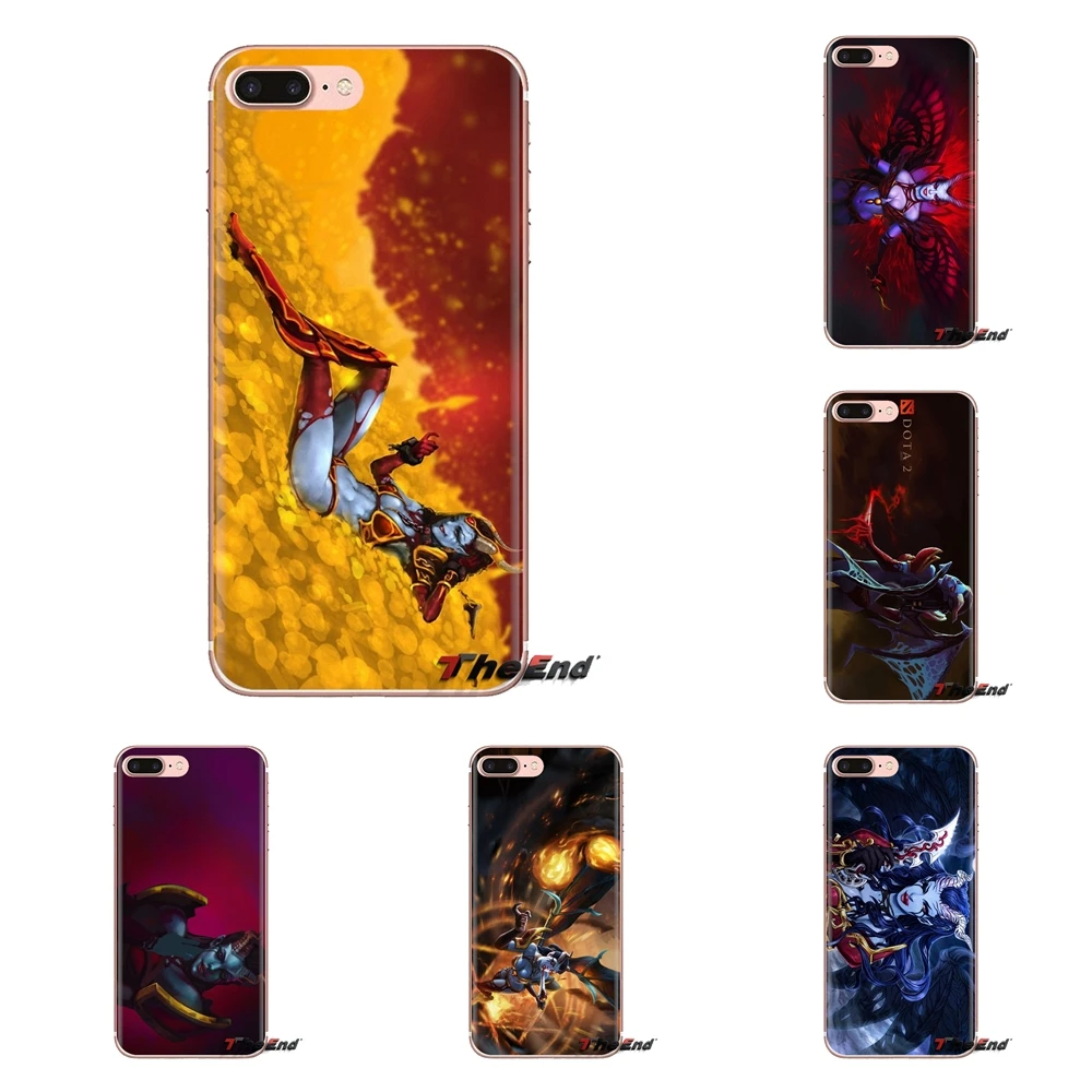 For Samsung Galaxy S2 S3 S4 S5 MINI S6 S7 edge S8 S9 Plus Note 2 3 4 5 8 Coque Fundas Housing Akasha dota Queen Pain Build Guide |