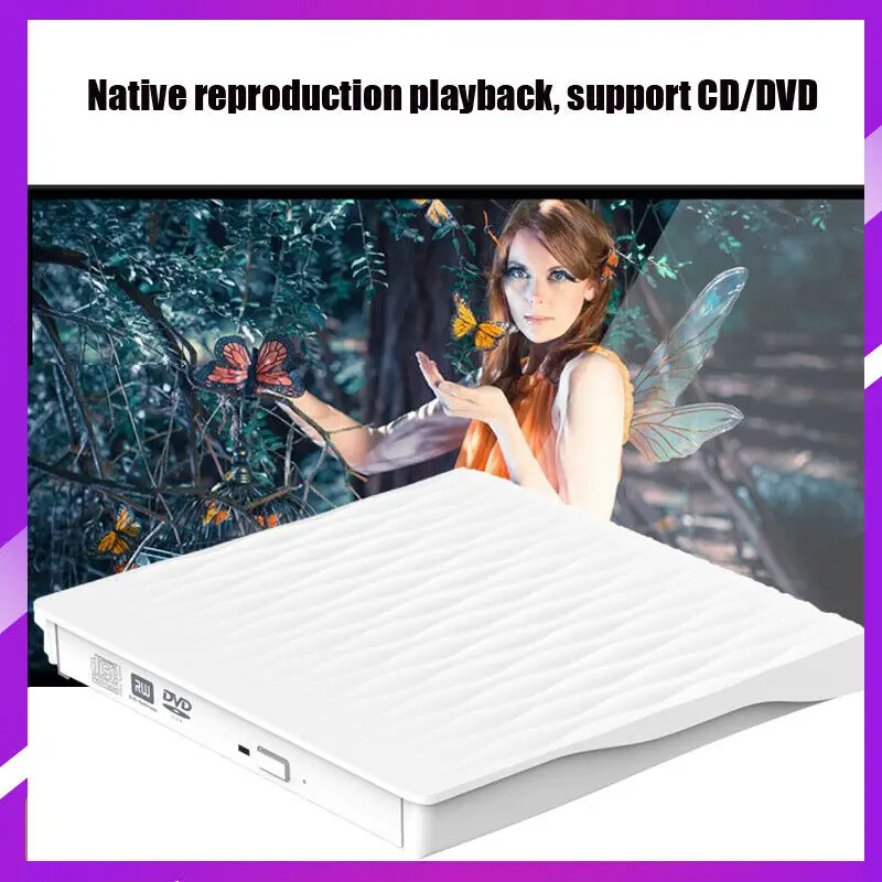 Для Mac 10 OS Window 7/8/XP/Linux Внешний привод USB 3,0 горелка BD-RE CD/DVD RW Writer Play 3D диск