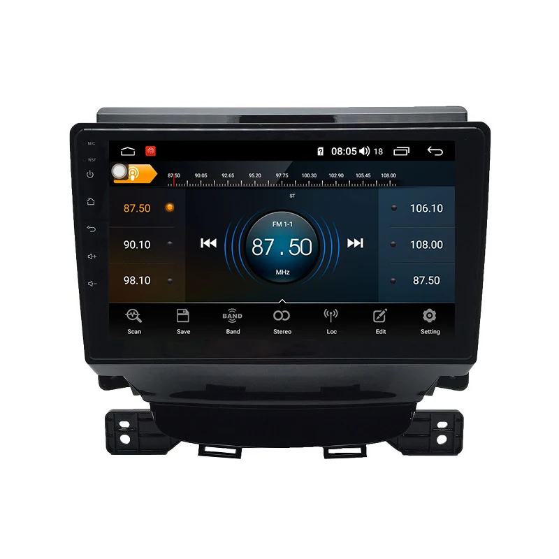 Cheap Android 9.0 8-core IPS Screen travel navigators carro 1 din car radio gps for 2017 JAC Refine M5 4