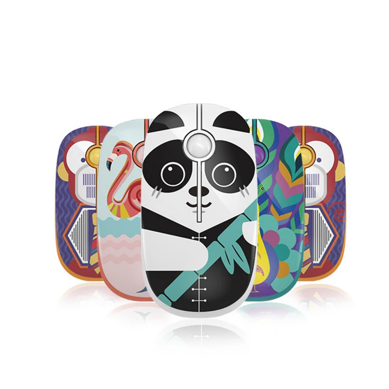 Цветная Бесшумная Беспроводная 2,4 ГГц мышь для девочек/детей, качественная оптическая эргономичная мышь для ноутбука/компьютера с usb-портом