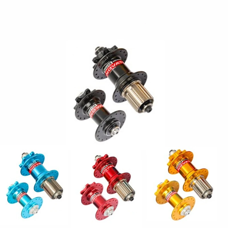 NOVATEC HB-D041SB FH-D042SB Mountain Bike Front And Rear Hubs Disc Brake 32/36H Bearing Hub With Quick Release Bicycle Parts | Спорт и