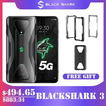 

Black Shark 3 5G Gaming Phone Snapdragon 865 8/ 12GB Ram 128/ 256GB Rom Octa Core 64MP OTA Smartphone