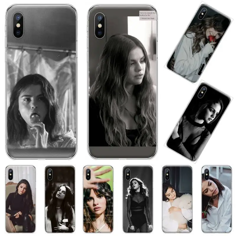 Selena gomez USA singer DIY Роскошный чехол для телефона iphone 4 4s 5 5s 5c se 6 6s 7 8 plus x xs xr 11 pro max |