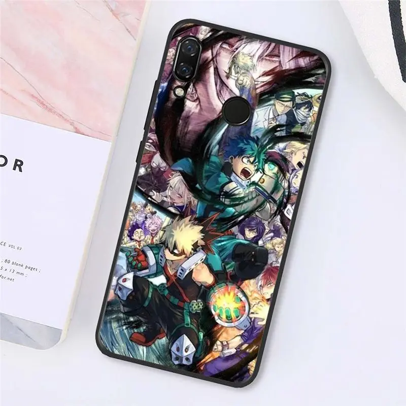 best phone cases for xiaomi Maiyaca My Hero Boku No Academia Deku Baku8Au Phone Case for Xiaomi Redmi4X 6A 9 8A note 9 pro 5Plus Note4 Note5 7 Note6Pro 8T case for xiaomi