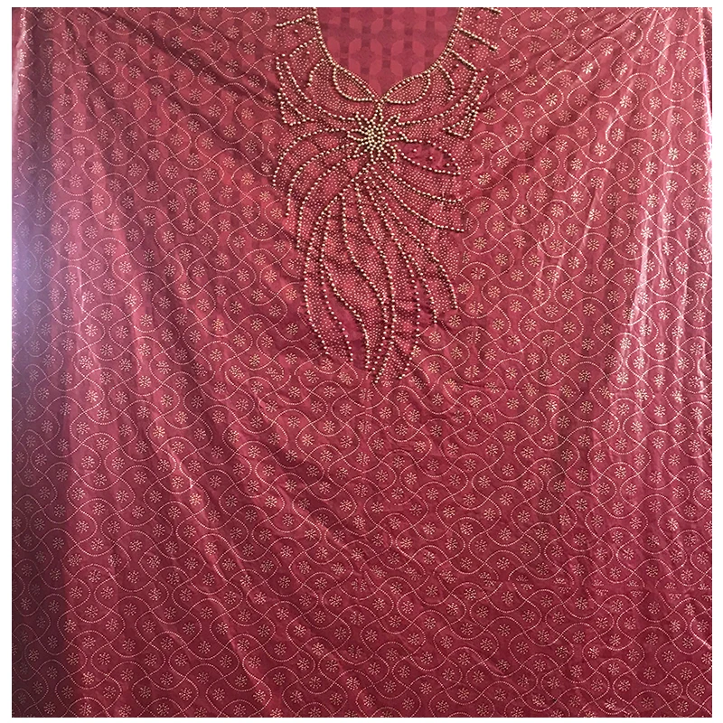 Модная Базен brode кружевная ткань Африканский Базен riche getzner с камнями и бисером Африканский Базен кружева высокого качества 7 ярдов