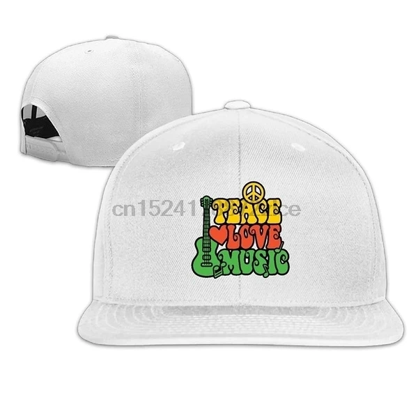 Rasta Peace Love Music унисекс Повседневная облегающая плоская кепка для мужчин и женщин