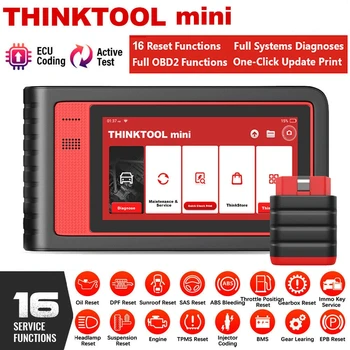 

Thinkcar Thinktool mini OBD2 Automotive Scanner ECU Coding OBD 2 Car Diagnostic Scan Tools Scanner Active test pk x431 pro v+