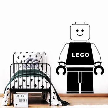 

Removable LEGO Removable Pvc Wall Stickers Decor Living Room Bedroom Removable Background Wall Art Decal