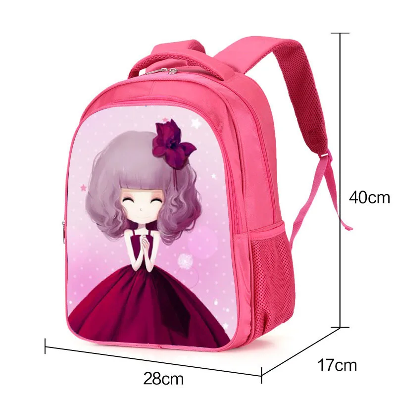 

Flower Girl Shoulder shu bao kuan Cartoon Bag Multi-functional STUDENT'S Backpack 2017 New Style Ben Waterproof Burden Relieving