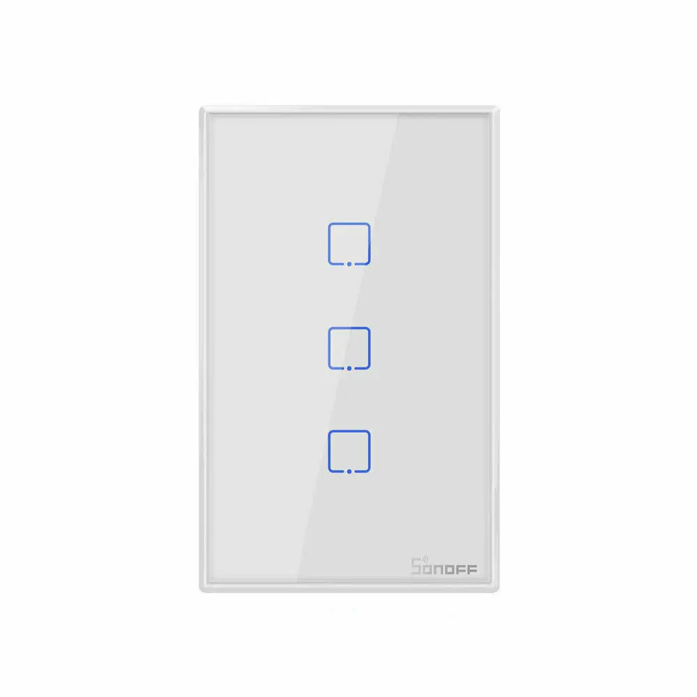 T2 US 3C T2 1/2/3 с Wi-Fi, "Умный" настенный wi-fi-выключатель беспроводная панель Сенсорный настенный выключатель Retome Управление для iOS Android Mobile App - Комплект: T2 US 3C