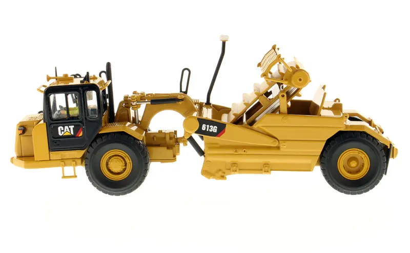 DM Cat-terpillar 1/50 Scale Cat 613G Wheel Scraper High Line Series 85235 By Diecast Masters For Collection gift