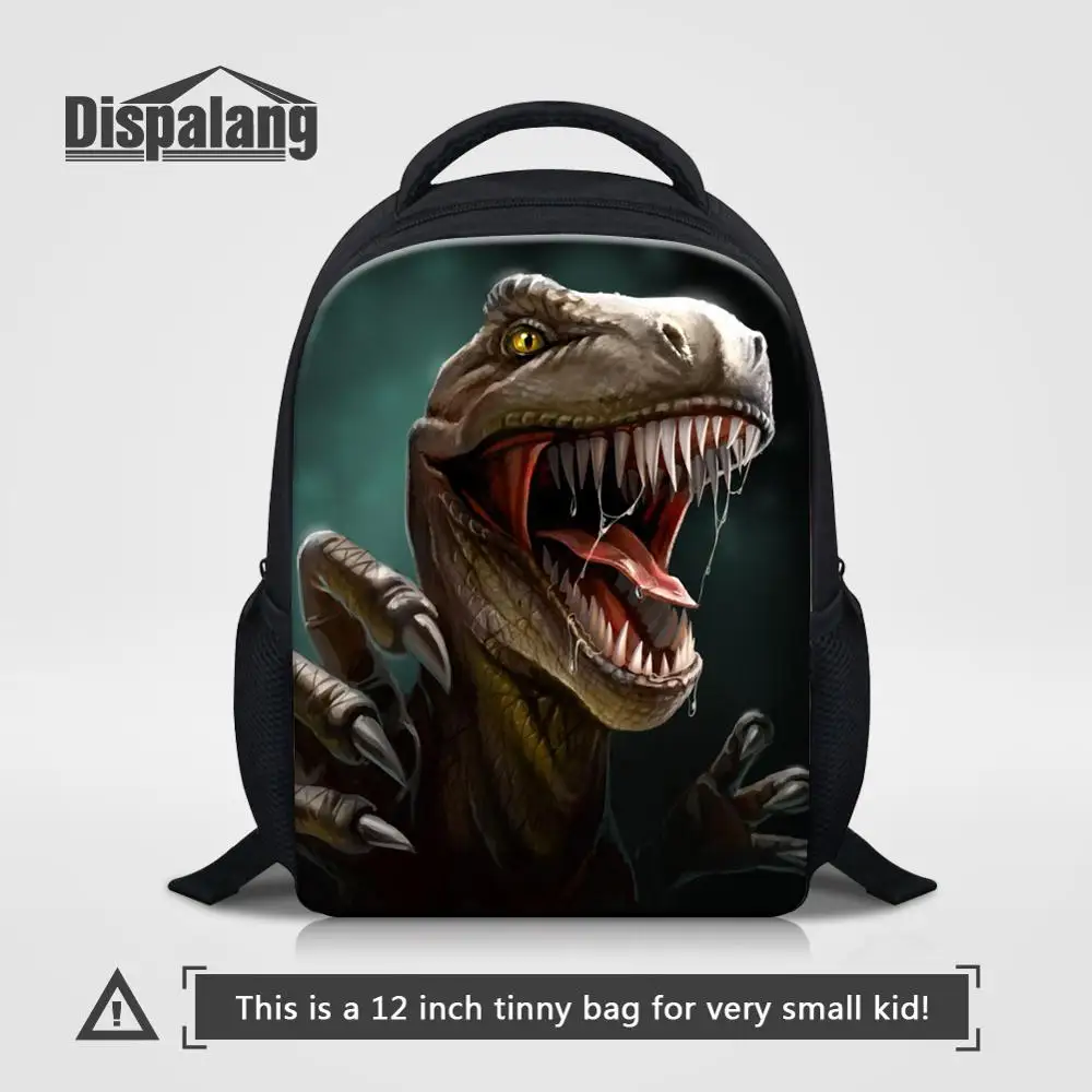Backpack06 Детский мини-рюкзак с 3D принтом в виде лошади, тигра, собаки, животных, школьная сумка для детей, для мальчиков, уличный рюкзак для путешествий на плечо, Детский рюкзак для книг - Цвет: Backpack06