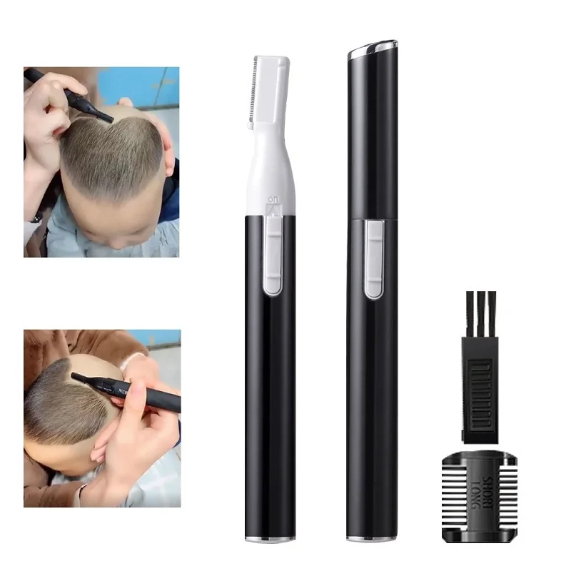 Women Electric Face Eyebrow Trimmer Shaver Hair Remover Mini Portable Female Body Painless Shaver Blade Razor Epilator