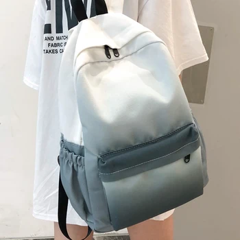 

Fashion Female Student School Women Backpack Nylon Travel Bags for Teenagers Casual Waterproof black Backpack Rucksack Mochilas
