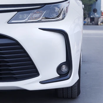 

Front fog lamp frame modified front face side decorative light bar upgrade accessories for Corolla 2019