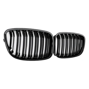 

Glossy Black Front Bumper Hood Kidney Grill Grille For-BMW F07 5 Series GT 520 528 530 535 550 2010-2017