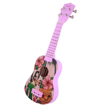 

Glarry UC101 21" Rockets Slap-up Hawaii Girl Pattern Ukulele Colorful High Quality Dropshipping