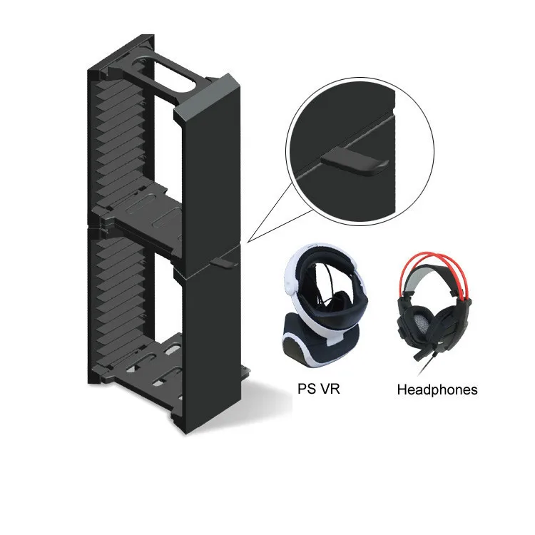 

XboxOne's PS4 Slim Pro Game CD Box Dish Rack Extruder Bracket TP4-838