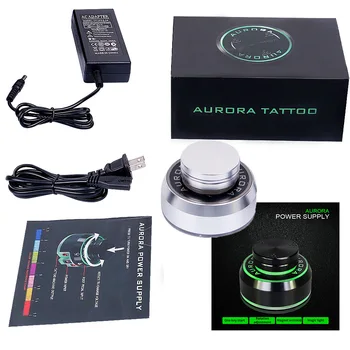 

Aurora Tattoo Power Supply Digital LCD New Mini LED Touch Pad Power Supplies for Tattoo Rotary Machines Pen Tattoo Supplies