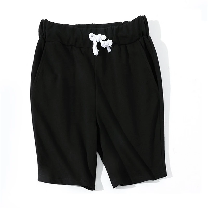 Popular Men shorts 2019 new summer solid color  cotton keen length  sweatpants rich color short masculino