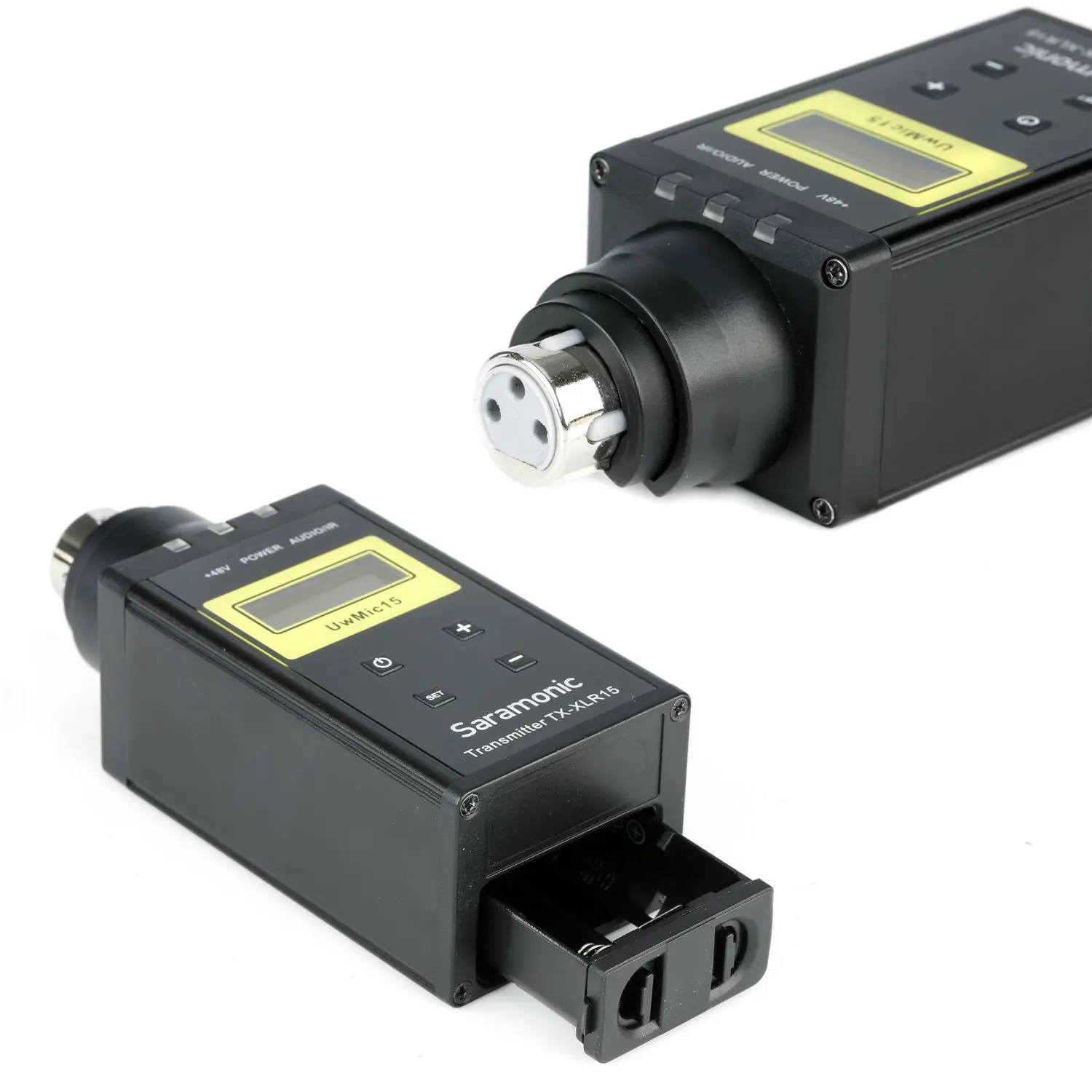 Saramonic UwMic15B 16 канальный UHF Беспроводной XLR Plug On передатчик Системы для