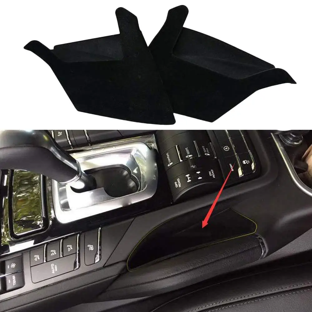 

2pcs Organizer for Car Interior Center Console Storage Container Box Car Organizer Accessories For Porsche Cayenne 2011-2017