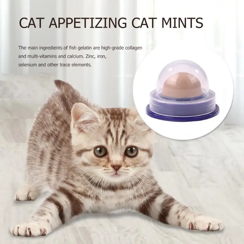 Кошка Catnip сахар кошачьи закуски лизание конфеты питание энергетический шар игрушка для кошки котенок игра здоровые товары для домашних животных