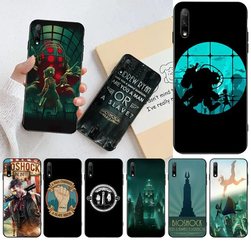 Мягкий чехол для телефона HPCHCJHM Bioshock с пользовательским фото Huawei Honor 20 10 9 8 8x 8c 9x 7c 7a