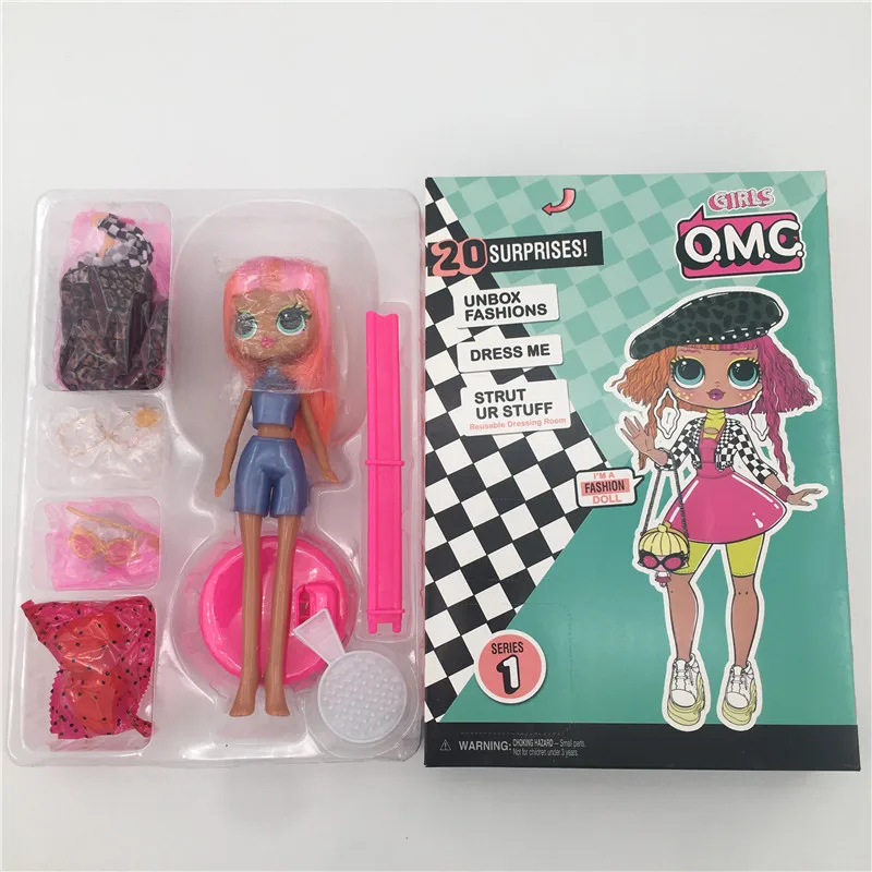 Details about / 4 Pack LOL Surprise OMG Fashion Dolls Series 1 SWAG Lady Diva Royal Bee Neon NEW