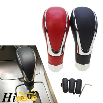 

Universal Leather Car SUV Gear Shift Knob Manual Automatic Transmission Gearstick Shifter Lever Handle For Mazda Peugeot Citroen