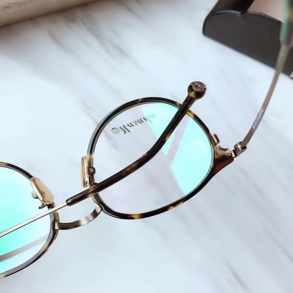 Vintage Optical Glasses Frame Glasses Frame Men And Women Round Glasses Classic Full Optical Prescription Glasses Frame
