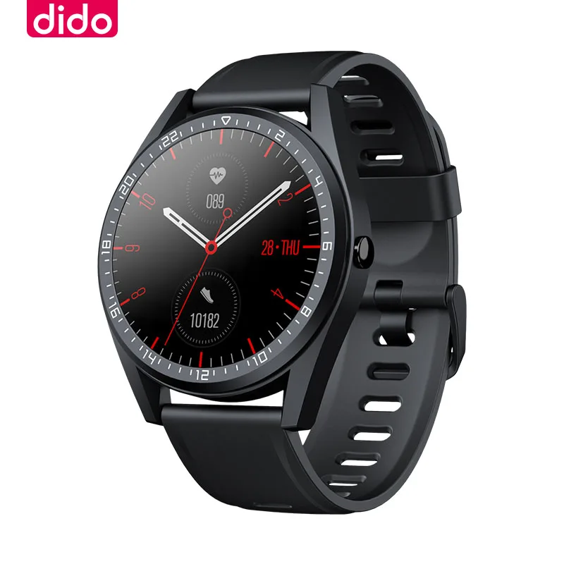 Женские и мужские Смарт часы Dido умные для Apple iOS Android фитнес трекер монитор