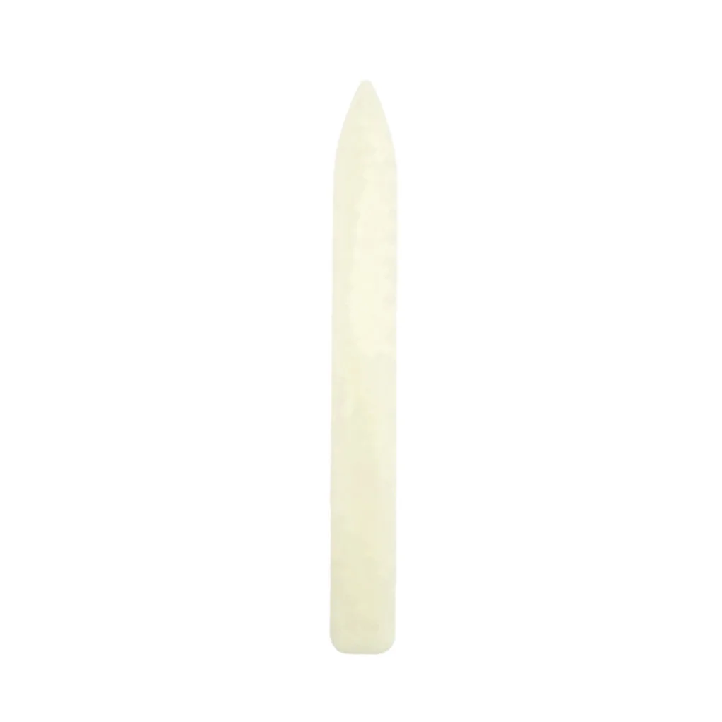 2PC Portable Natural Bone Folder Tool For Scoring Folding Creasing Paper Leather Crafts For Handmade Leathercraft Tool