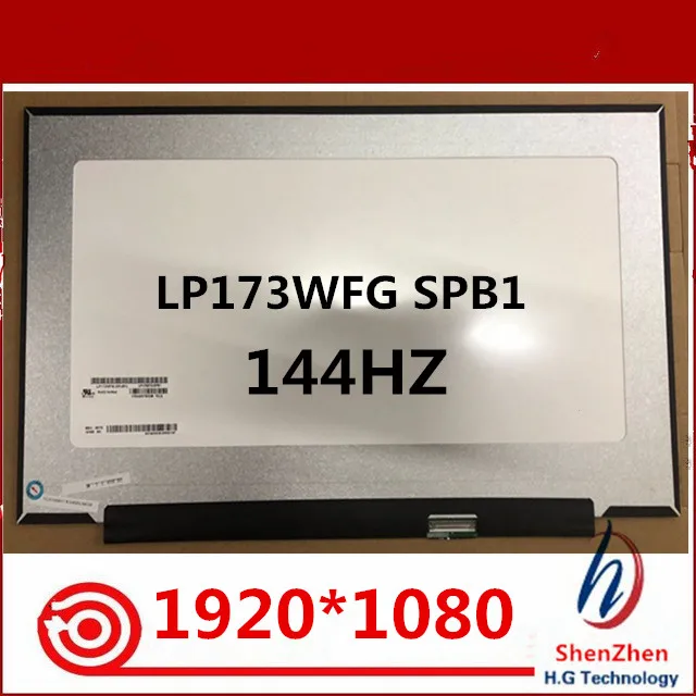  Original 17.3'' FHD 144HZ Laptop lcd screen LP173WFG SPB1 LP173WFG (SP)(B1) FOR LG LCD screen
