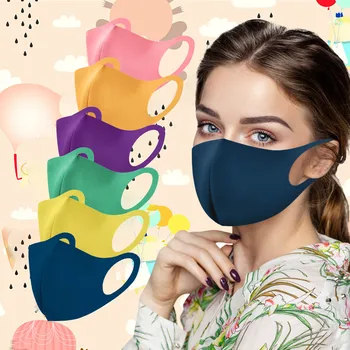 

5pcs 3D Breathing Face Mask Washable Reusable Face Mask For Adult Unisex Breathable Ear Loop mascaras para la boca Facemask