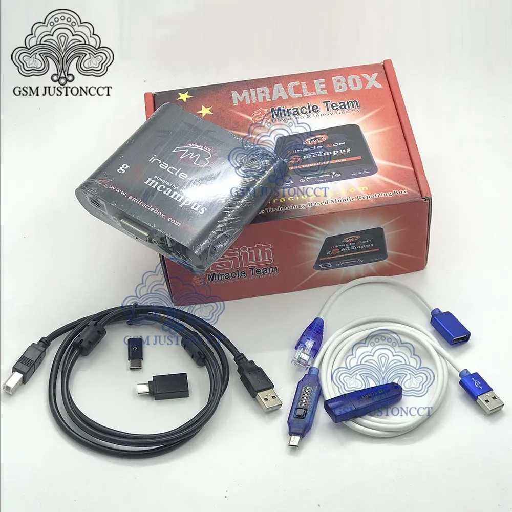 MIRACLE BOX + micracle key + umf boot cable - gsmjustoncct - B1
