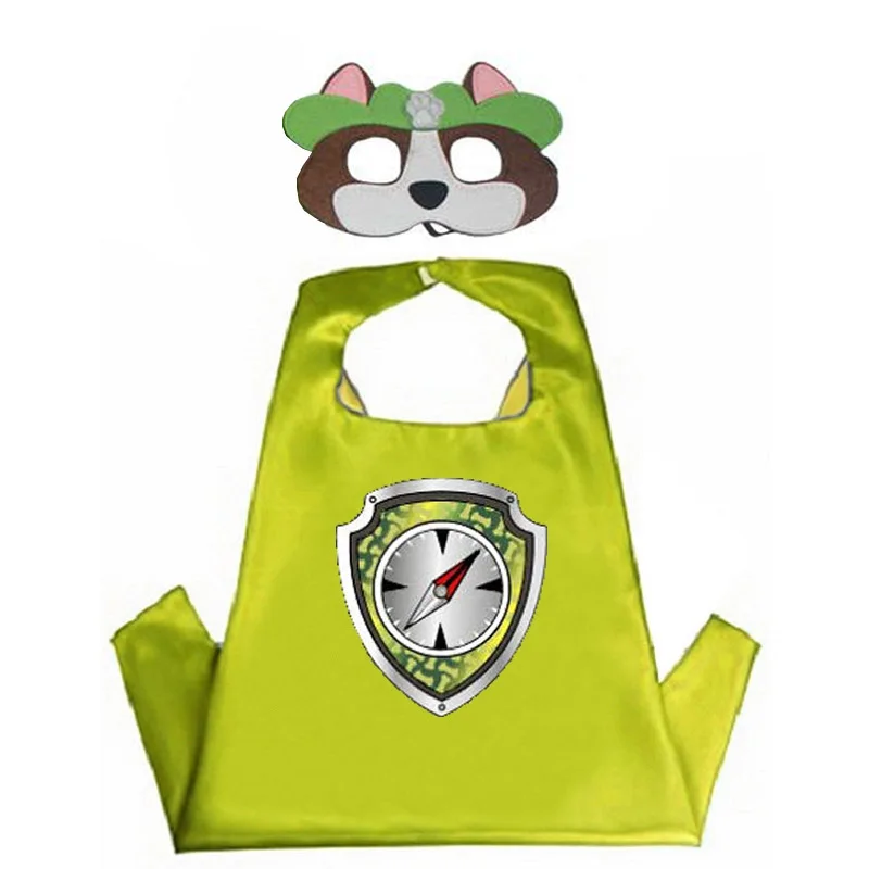 Paw Patrol Juguete костюмы с шалью плащ Patrulla Canina День рождения Косплей представление на Хэллоуин одежда игрушки для детей 2S13