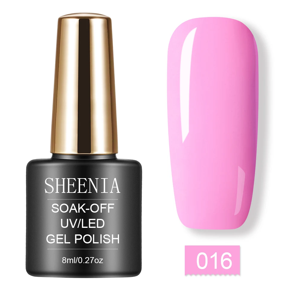 S016 Nail Gel Polish UV Gel Polishes Semi Permanent Gel Varnish Hybrid Glitter Color Gel Polish Manicure Primer Top Coat Nail Art - Цвет: S016
