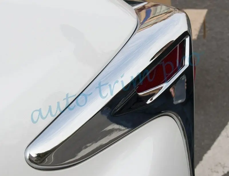 4X Хром Задняя фара лампа Накладка подходит для Lexus NX200t NX300h аксессуары