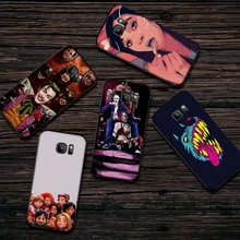 Мультяшный персонаж арт чехол для samsung S6 S7 EDGE S8 S9 PLUS Мягкий