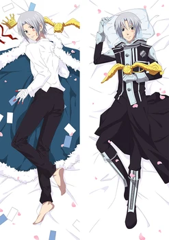 

2020 June Update D.Gray-man anime pillow case Double-side Printed pillow Cover Cool Boy anime Hugging Body pillowcase