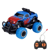 Детская игрушечная машинка, четырехполосный беспроводной пульт дистанционного управления, внедорожник, Радиоуправляемая машинка, модель 1:43, граффити, устойчивая к падению и падению, детская игрушка для мальчиков